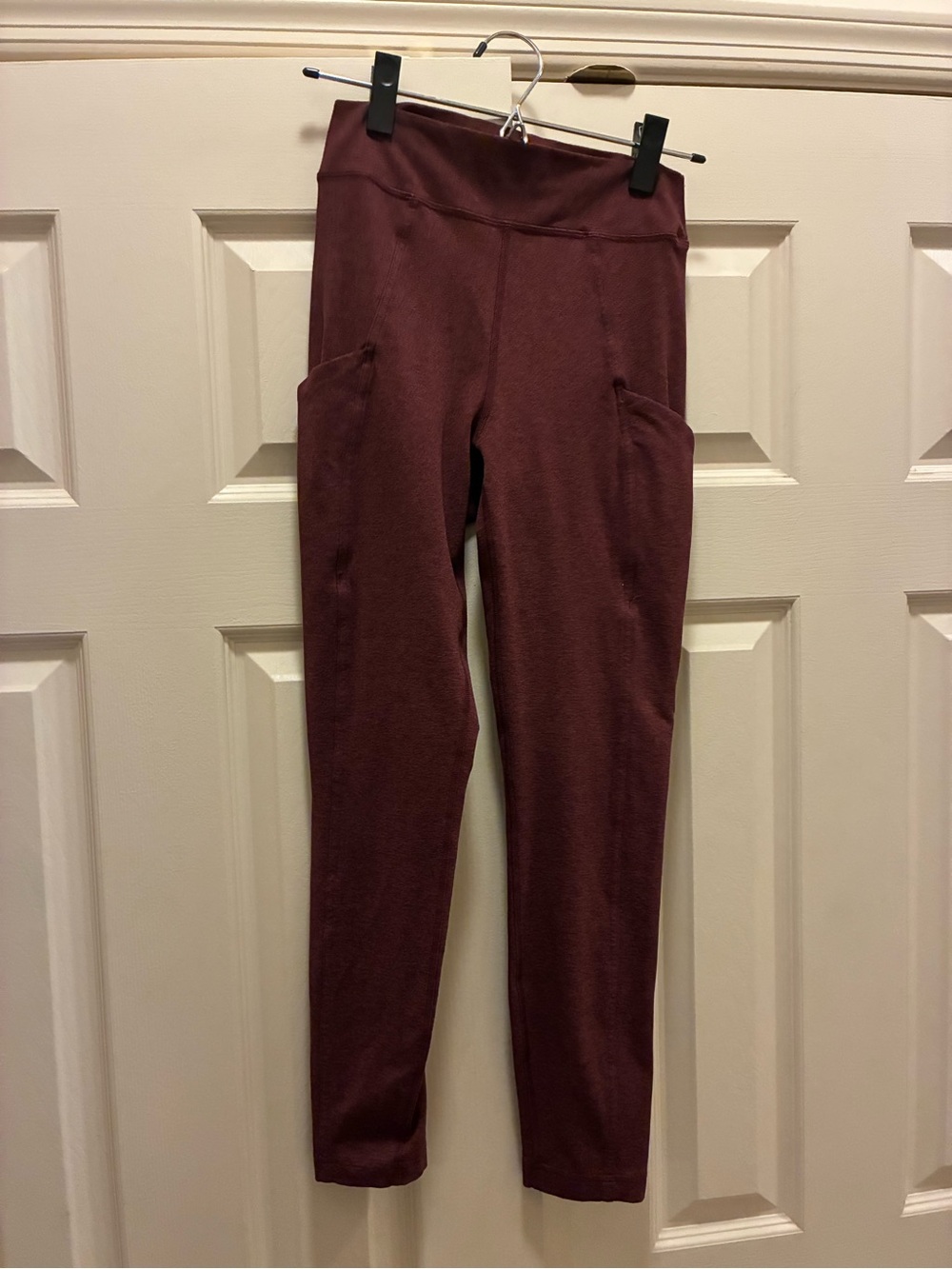 lululemon athletica Maroon leggings